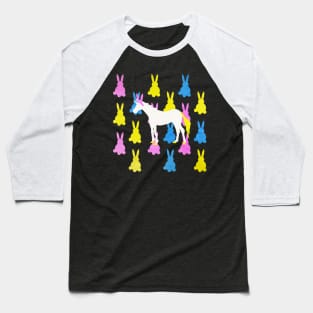 Bunny Unicorn Baseball T-Shirt